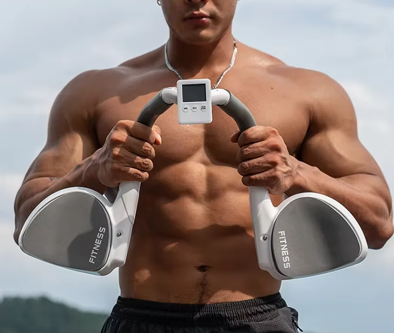 Coach Intelligent - appareil abdominaux et push-up avec écran de suivi connecté